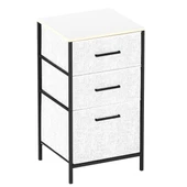 Çocuk 3 Çekmeceli Orta Boy Komodin Sehpa Gri 1603 - 4