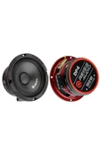 Reiss Rs-dp4 10 Cm Profesyonel Oto Midrange Hoparlör Takımı Çifti 300wat 150rms - 1