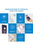NEUTRON Akıllı Wi-fi Destekli 16a Uzaktan Kontrollü Akım Korumalı Tekli Priz - Uygulama Üzerinden Kontrol - 6
