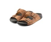 Roy Jones Delhi 4 Mevsim Anatomik Taban Çift Tokalı Ayarlanabilir Erkek Terlik 5002 thumbnail 2