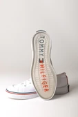 TOMMY HİLFİGER KADIN KETEN AYAKKABI BEYAZ - 5