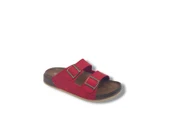 Witta 55201 Unisex Kırmızı Tokalı Günlük Kullanım Terlik thumbnail 4