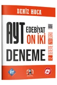 Deniz Hoca AYT Edebiyat 12 Deneme KR Akademi Yayınları - 1
