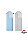 Naturehike L250 Zarf Tarzı Kapüşonlu Uyku Tulumu -10°c Mavi - 6