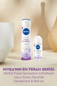 NIVEA Kadın Roll-on Deodorant Fresh Sensation 50ml, Ter Kokusuna Karşı 72 Saat Koruma, Ferahlık - 3