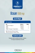 OCEAN 500 Mg Omega 3 Balık Yağı 60 Kapsül - 2