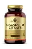 SOLGAR Magnesium Citrate 200 Mg 60 Tablet (MAGNEZYUM MAGNESYUM SİTRAT - 2