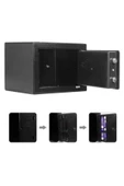 Italyan 17ef Elektronik Şifreli Çelik Para Kasası Otel Tipi Kasa 3mm Montaj Kit Hediye+ Pil - 5