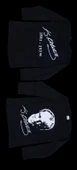 uzun kollu Siyah Atatürk tişört sırtı İmzalı Baskılı unisex modl - 2