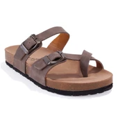 Fly Soft S042031 Vizon Günlük Ortopedik Parmak Arası Kadın Spor Terlik - 1