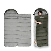 Naturehike U250 Zarf Tarzı Kapüşonlu Uyku Tulumu -10°C  HAKİ Left - 3