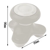 MERGEN STORE USB Şarjlı Mini Çok Fonksiyonlu Üçgen Şekilli Titreşimli Mini Masaj Aleti - 4