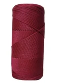 Makrome İpi 3mm Polyester  Bordo - 1
