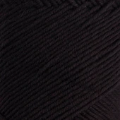 La Mia Baby Cotton Siyah El Örgü İpi - L006 - 33647 thumbnail 2