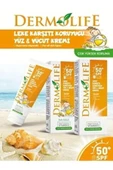 Dermolife Leke Karşıtı Yüz Ve Vücut Gunes Kremi 50 Spf Suya Dayanıklı Panthenol Vitamin E 100.ml - 3