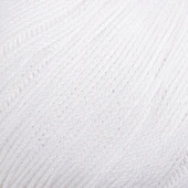 La Mia Lux Mercerized Cotton Beyaz El Örgü İpi - 2 - 33742 thumbnail 2