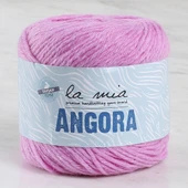 La Mia Angora 50gr Pembe El Örgü İpi - L107 - 33800 thumbnail 1