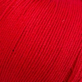 La Mia Lux Mercerized Cotton Kırmızı El Örgü İpi - 19 - 33745 - 2