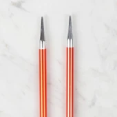 Loren Rythm 6mm Kırmızı Renkli Metal Örgü Şişi thumbnail 3