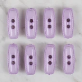 Loren Crafts lila 8 li çoban düğmesi - 89 thumbnail 2