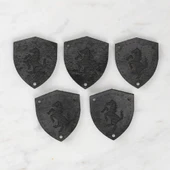 Loren Crafts Figürlü Deri Arma 5 Adet - 1581 - 1