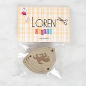 Loren Crafts Figürlü Deri Arma 5 Adet - 1582 thumbnail 2