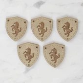 Loren Crafts Figürlü Deri Arma 5 Adet - 1582 thumbnail 1