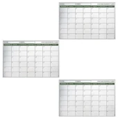 MERGEN STORE Manyetik Yapışkanlı Bir Aylık Program Planlayıcı Takvim 85x56 cm - 4