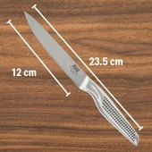 MERGEN STORE 12 cm Paslanmaz Çelik Ultra Keskin Mutfak Şef Bıçağı - 3