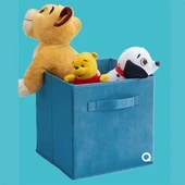 MERGEN STORE Çok Amaçlı Kullanım Dekoratif Dolap İçi Düzenleyici Organizer Katlanabilir Kutu - 1