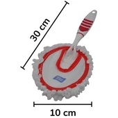 MERGEN STORE Mikrofiber Duster Toz Leke Kir Alıcı Temizleyici Tutacaklı Temizlik Bezi Aparatı Malzemesi - 3
