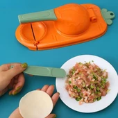 MERGEN STORE Havuç Tasarımlı Şık Pratik Börek Mantı Hamuru Presleme Börek Yapma Kalıbı - 1