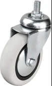 Hts 352 - 75x25 mm PVC Makaralı Vidalı Teker 4 Adet - 1