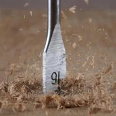 MERGEN STORE 6 Parça Tahta Ahşap Oyma Yaprak Matkap Ucu Seti - 5