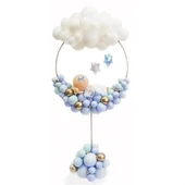 MERGEN STORE Sticker Damla Model Çift Taraflı Yapışkan Balon Yapıştırıcısı - 6
