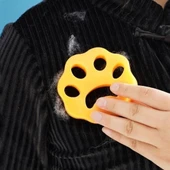 MERGEN STORE 2 Adet Evcil Hayvanlar ve Çamaşır Makinesi İçin Pati Şekilli Renkli Tüy Temizleme Aparatı - 6