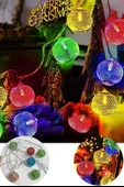 MERGEN STORE Parti ve Özel Gün Dekorasyonu Top Led Kandil Şeklinde Aydınlatma - 3