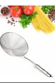 MERGEN STORE Pratik Kullanışlı 12 Cm Yağ Kevgiri Kızartma Haşlama Süzgeci - 3