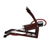 MERGEN STORE Basınç Göstergeli Ayak Pompası Araba Bisiklet Motor Lastik Pompası - 6