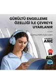 Anker SoundCore Space One ANC Mavi Kulak Üstü Bluetooth Kulaklık - 3
