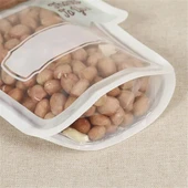 MERGEN STORE Kavanoz Görünümlü Kilitli Poşet Çıtçıtlı ve Pratik Torba 4 Adet - 8