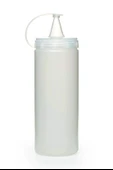 MERGEN STORE Şeffaf Kapaklı Sızdırmaz Yağlık Sosluk Şişesi Plastik Yağdanlık 400 ml AP-9028 - 6