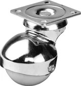 Hts 208 - 50 mm Küre Tablalı Çift Bilyalı Teker - 1