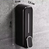 Buffer ® Siyah Duvara Monte Sıvı Sabunluk Dispenser 300 ml - 5