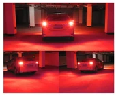 2 Adet 144 Led Kırmızı Renk 1016 Çift Duy Stop Ampulü thumbnail 6