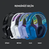 Logitech G G733 LIGHTSPEED RGB Kablosuz 7.1 Surround Ses Oyuncu Kulaklığı - Beyaz - 7