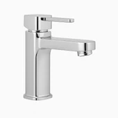 Sardıcı Equus Serisi Krom Kaplama Pirinç Dökümü Çift Su Girişli Lavabo Bataryası thumbnail 1