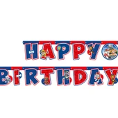 PAW PETROL REFRESH HAPPY BIRTDAY BANNER (2,10 m) - 1