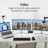 Kensington USB-C ve Thunderbolt Bağlantı İstasyonu (K37010NA) - 4