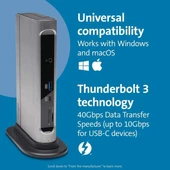 Kensington SD5600T 14'ü 1 arada Thunderbolt 3 Bağlantı İstasyonu - 2